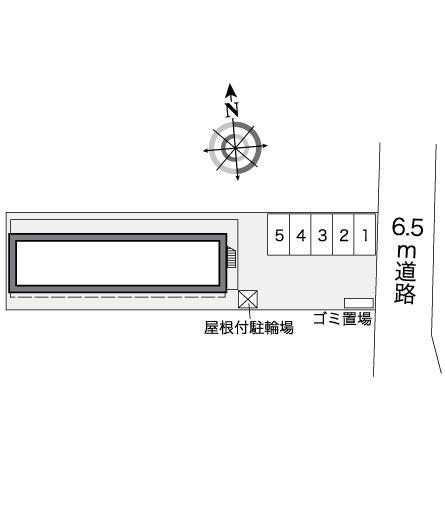 プレミール(26059)の駐車配置図