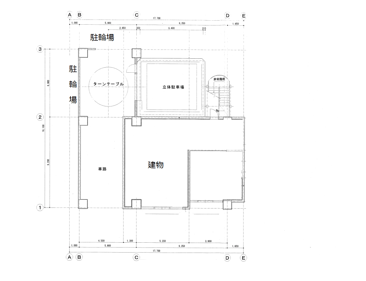 ニーズトラストビルヂング.S－Ⅰ立体駐車場の駐車配置図
