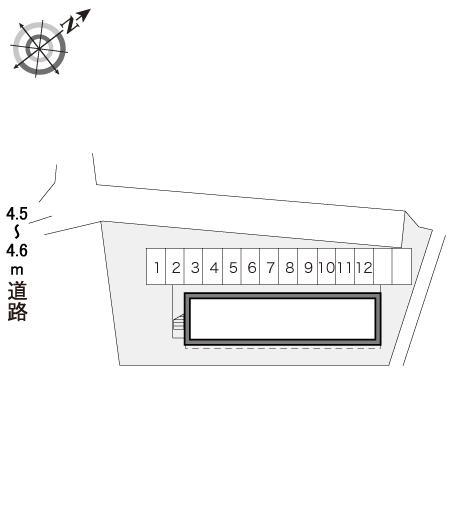 雅(18617)の駐車配置図