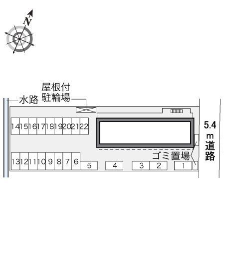 鬼崎Ⅱ(32727)の駐車配置図
