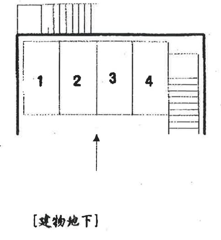 スカイビューヒルズＰの駐車配置図