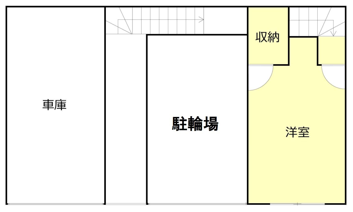 サニープラザの駐車配置図