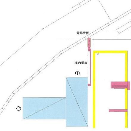 ちゃおちゃおバイクガレージ練馬北町３丁目の駐車配置図
