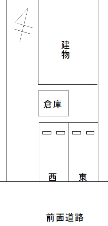 FK加古川市尾上町駐車場の駐車配置図