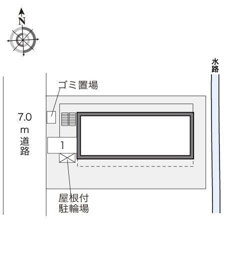 グレンツェⅢ(31738)の駐車配置図