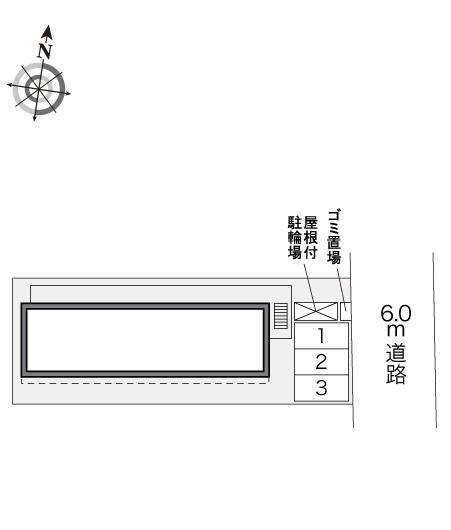 リーザ美園(28324)の駐車配置図