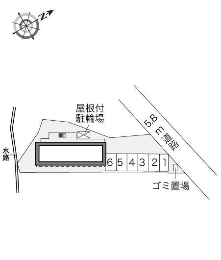 イーストシャルム(28477)の駐車配置図