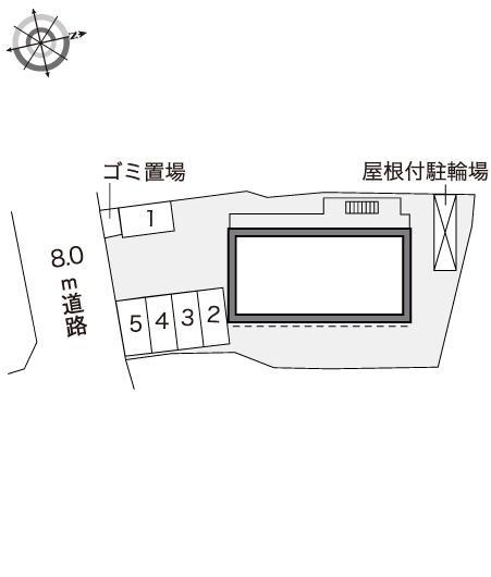 かこまち(40752)の駐車配置図