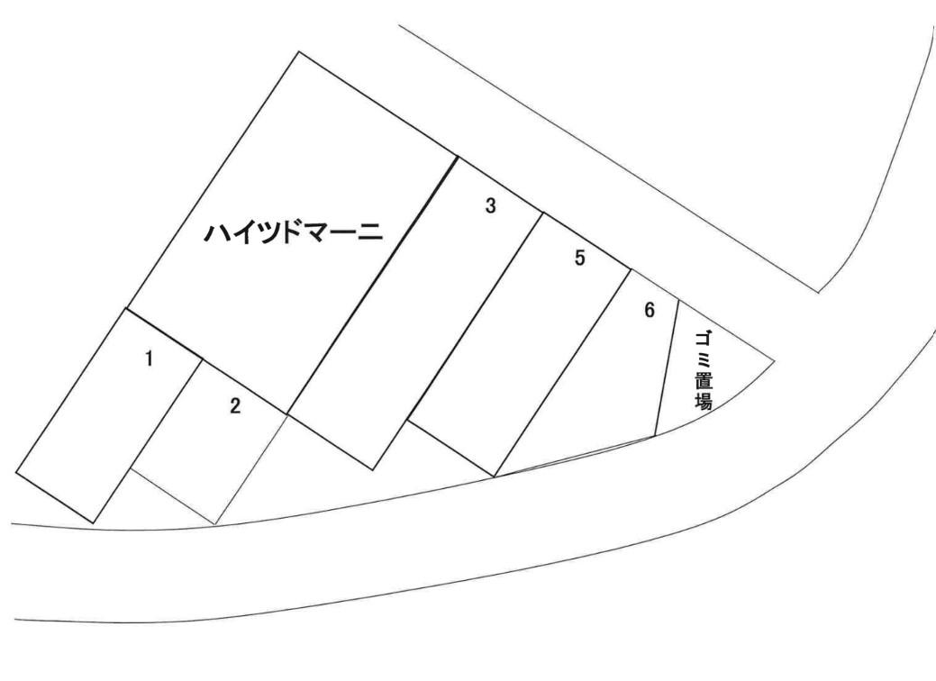 ハイツドマーニの駐車配置図