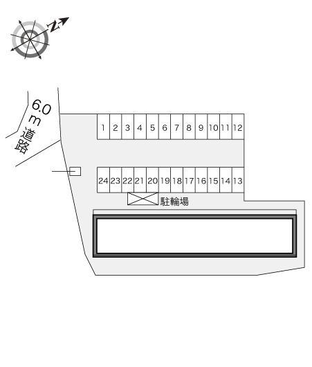 ディアナ(23947)の駐車配置図
