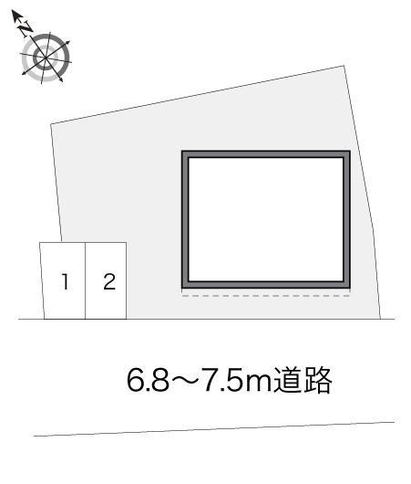 パレスイズミ(14035)の駐車配置図