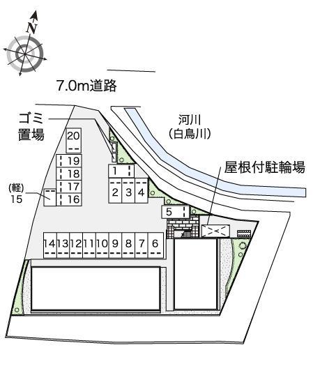 護佐丸(43141)の駐車配置図