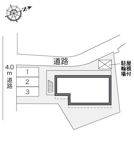 ラ　ヴィータ(24327)の駐車配置図