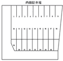 内田駐車場の駐車場