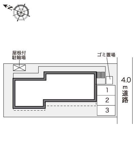 与野アムール(41378)の駐車配置図