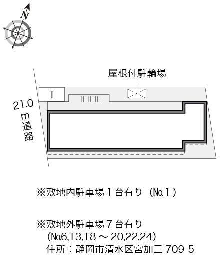 Ｍ　Ｔｒｅｅ　Ⅴ(29530)の駐車配置図