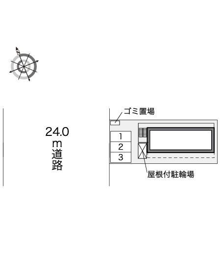 オーテスワン(42069)の駐車配置図