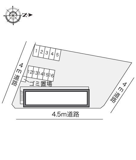 ソフィア(12401)の駐車配置図