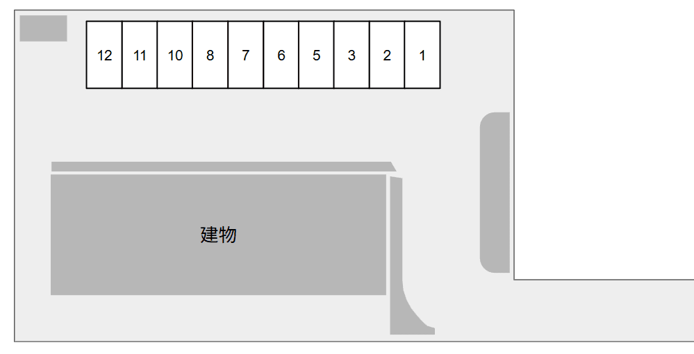 グラシアの駐車配置図