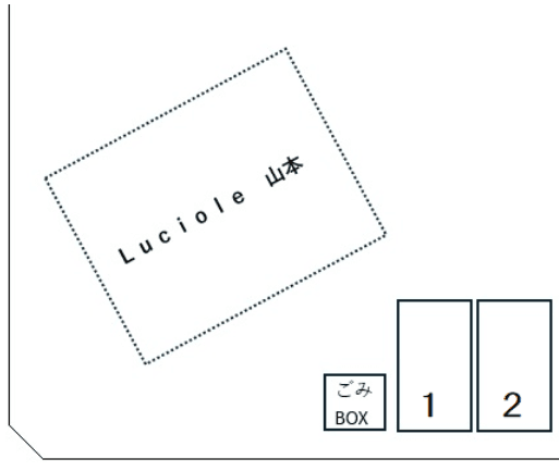 Ｌｕｃｉｏｌｅ　山本の駐車配置図