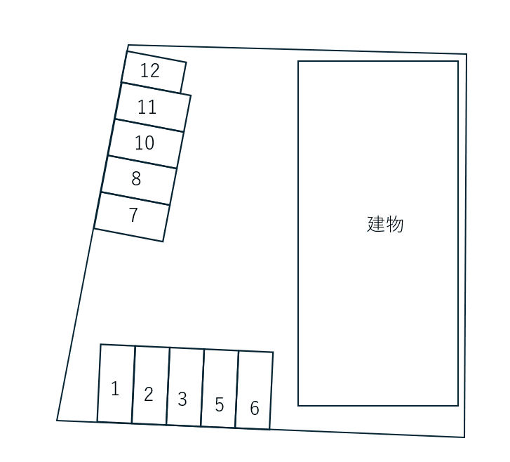 Ｍａｉｓｏｎ　ｄｅ　ｃｏｎｆｏｒｔの駐車配置図