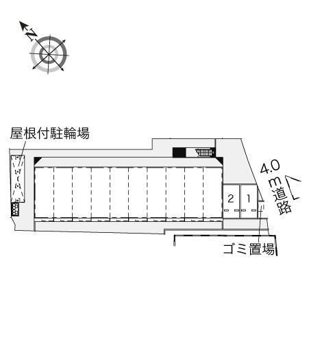 寺台ロフト(41230)の駐車配置図