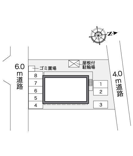 万場ガーデンＭＫ(26601)の駐車配置図