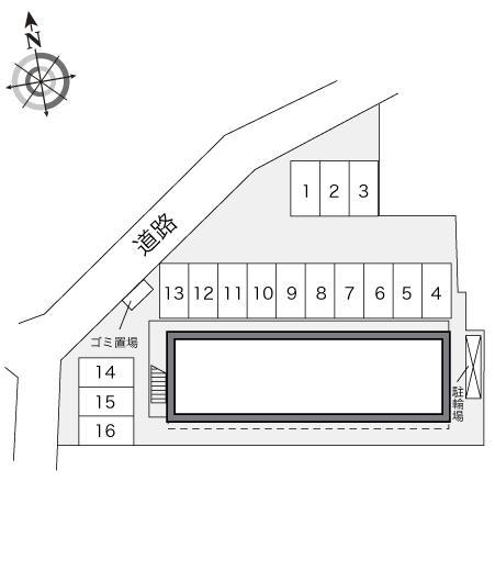 太陽(24353)の駐車配置図