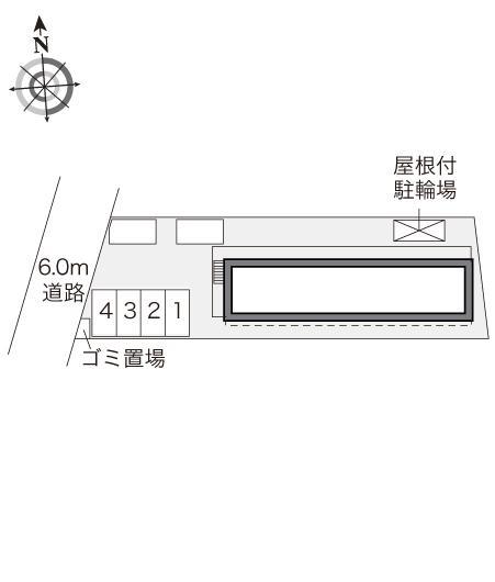 多摩百草(29099)の駐車配置図