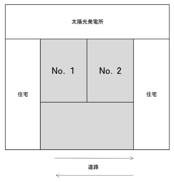 河崎駐車場の駐車配置図