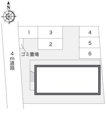 エスト(12104)の駐車配置図