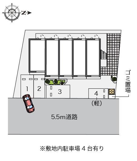 広貴Ｅ(39023)の駐車配置図