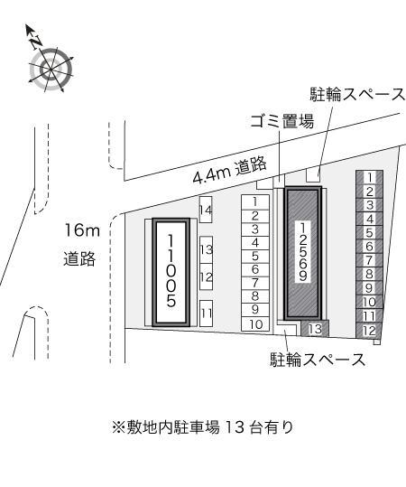 二色の浜Ａ(12569)の駐車配置図
