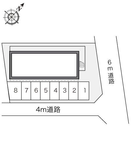 α(15104)の駐車配置図