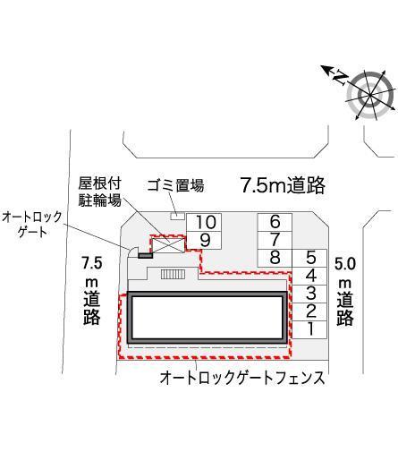 湘南みずき(36597)の駐車配置図