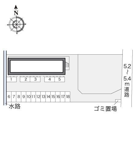 みどり(17896)の駐車配置図