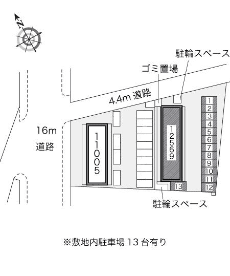 二色の浜Ａ(12569)の駐車配置図