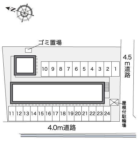 レフィナードⅡ(30732)の駐車配置図