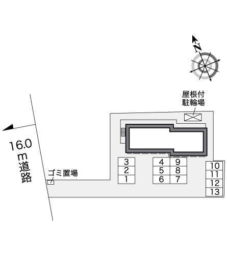 バンブー(27228)の駐車配置図