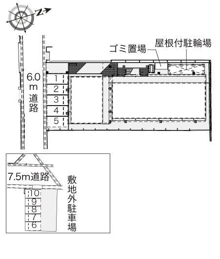 よほろ(41435)の駐車配置図