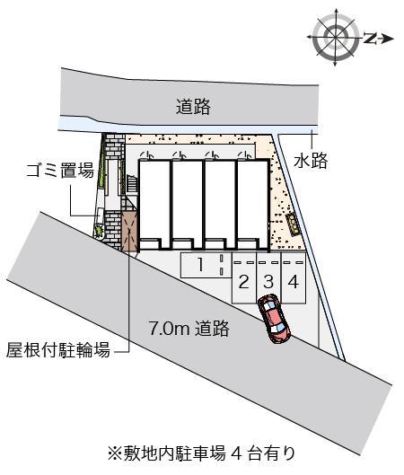 クレイノプルミエール(55759)の駐車配置図