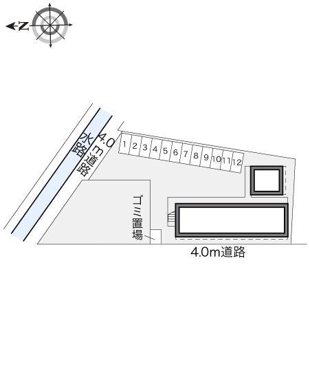 ＬＩＢＥＲＴＹ(18257)の駐車配置図