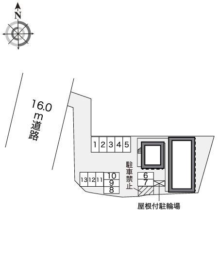 キルシェ(40503)の駐車配置図