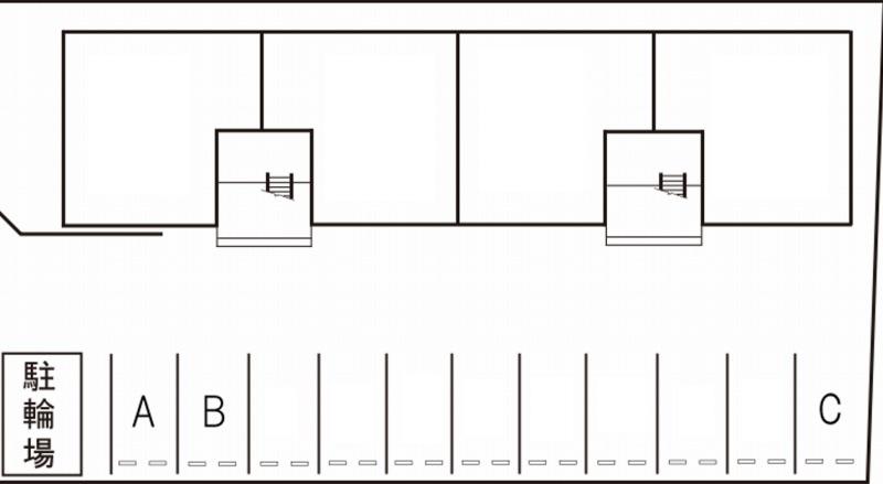 ハミング東沖の駐車配置図