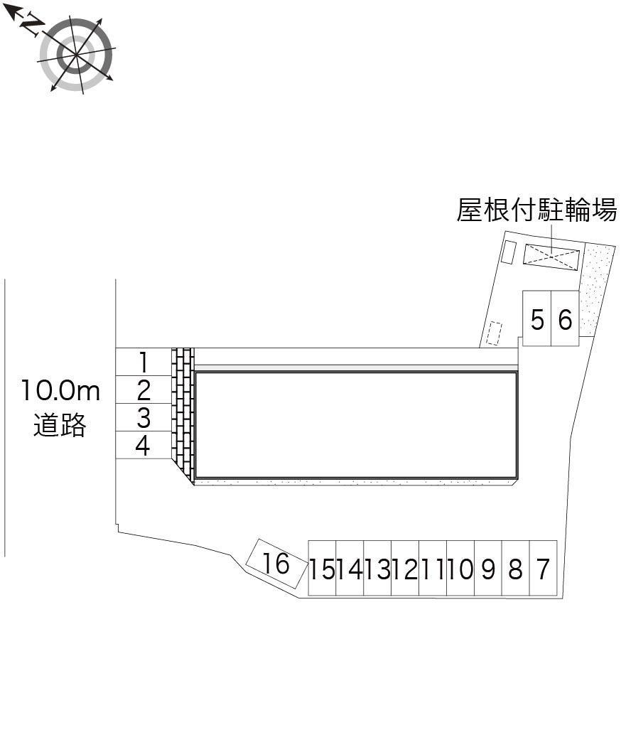 グレイス下田Ⅱ(47078)の駐車配置図