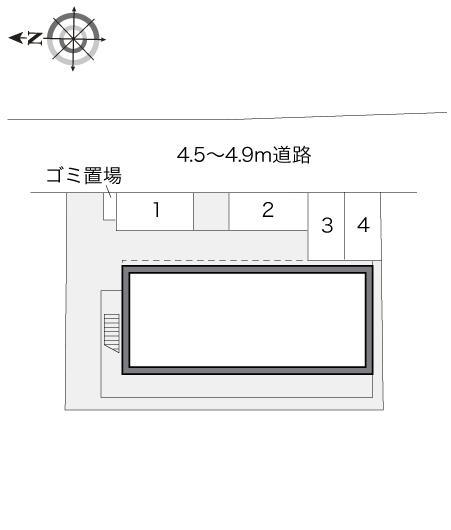 ライア(17845)の駐車配置図