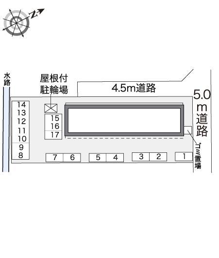 日野Ⅱ(30990)の駐車配置図