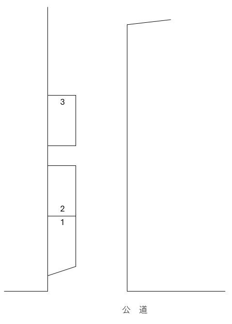 清風園駐車場の駐車配置図