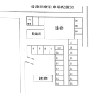 長津田寮駐車場の駐車場