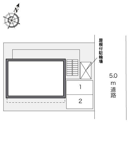 ブランドール(31504)の駐車配置図